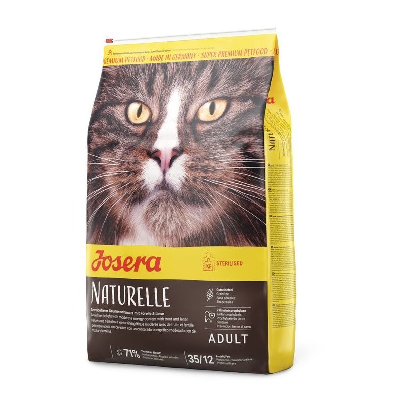 Josera Katzenfutter Naturelle getreidefrei, 10 kg Josera Katzenfutter Naturelle getreidefrei, 10 kg