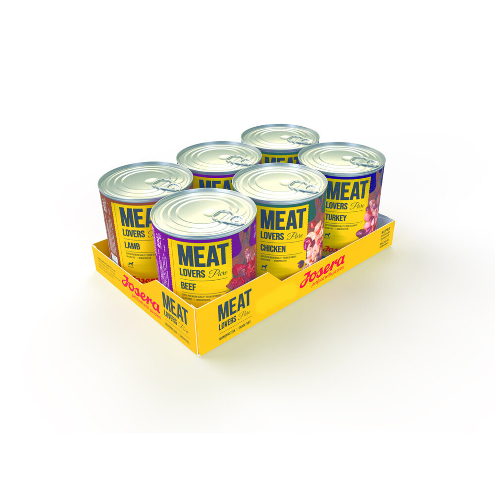 Meat Lovers Pure Nassfutter für Hunde Bild 2