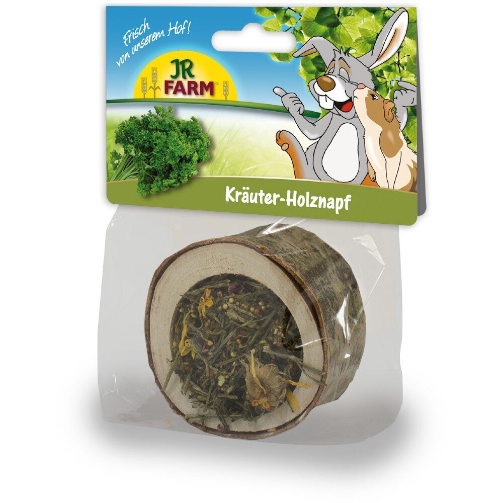 Kräuter Holznapf Snack für Nager Bild 1