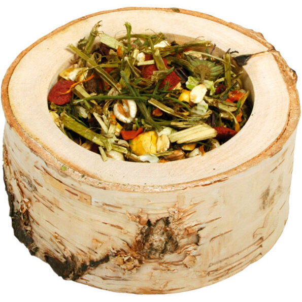 Kräuter Holznapf Snack für Nager Bild 2