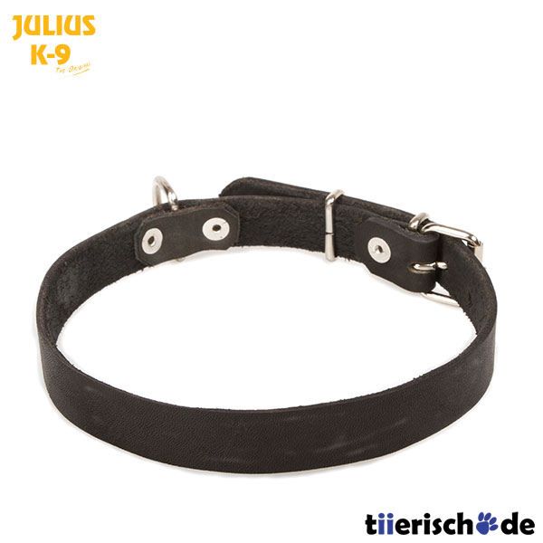 Julius K9 Lederhalsband genietet Bild 2