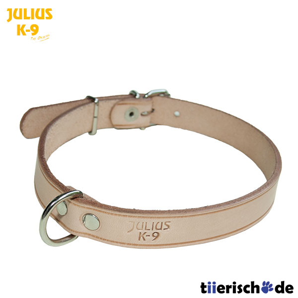 Julius K9 Lederhalsband genietet Bild 5