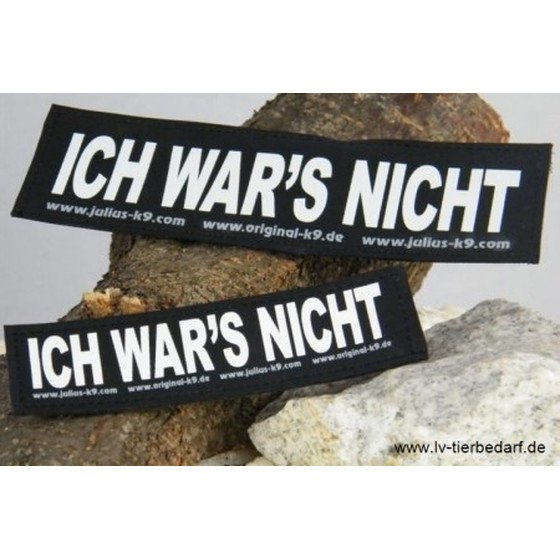 Julius K9 Logo Klettsticker groß G-L Bild 37