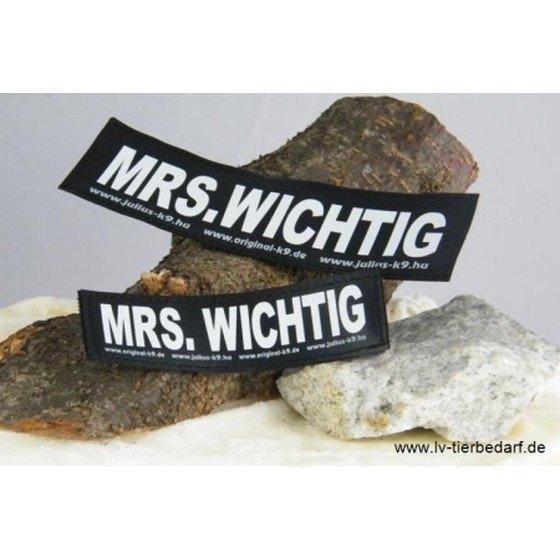 Julius K9 Logo Klettsticker groß M-Z Bild 2