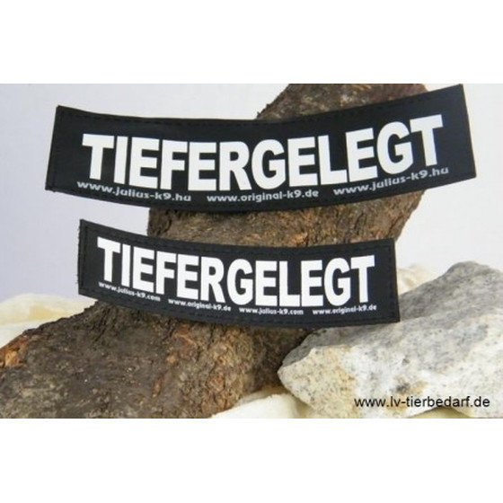 Julius K9 Logo Klettsticker groß M-Z Bild 56