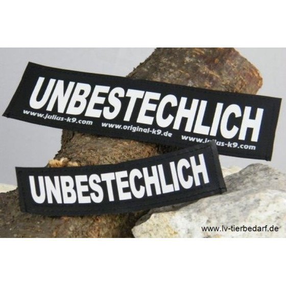 Julius K9 Logo Klettsticker groß M-Z Bild 83