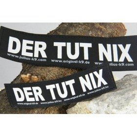 Julius K9 Logo Klettsticker klein A - F Bild 74
