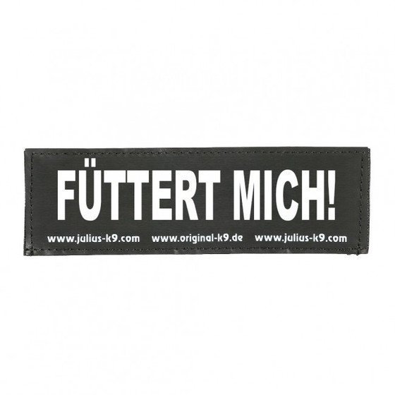 Julius K9 Logo Klettsticker klein A - F Bild 109