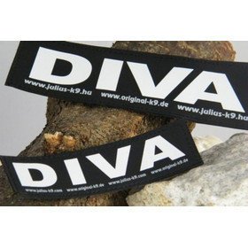 Julius K9 Logo Klettsticker klein A - F Bild 132