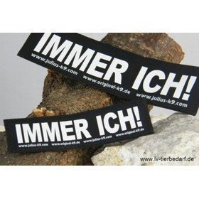 Julius K9 Logo Klettsticker klein G - L Bild 85