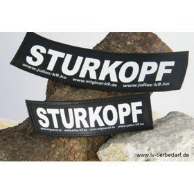 Julius K9 Logo Klettsticker klein M - Z Bild 136