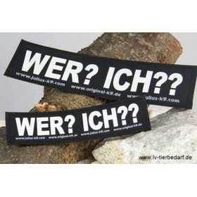 Julius K9 Logo Klettsticker klein M - Z Bild 168