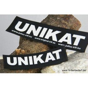 Julius K9 Logo Klettsticker klein M - Z Bild 172