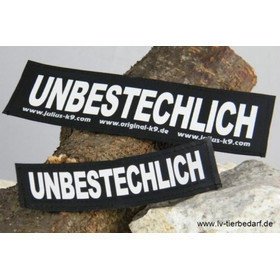 Julius K9 Logo Klettsticker klein M - Z Bild 173
