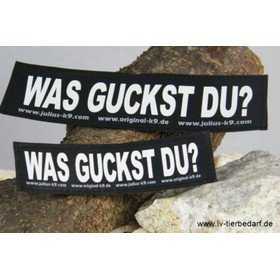 Julius K9 Logo Klettsticker klein M - Z Bild 178