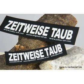 Julius K9 Logo Klettsticker klein M - Z Bild 189