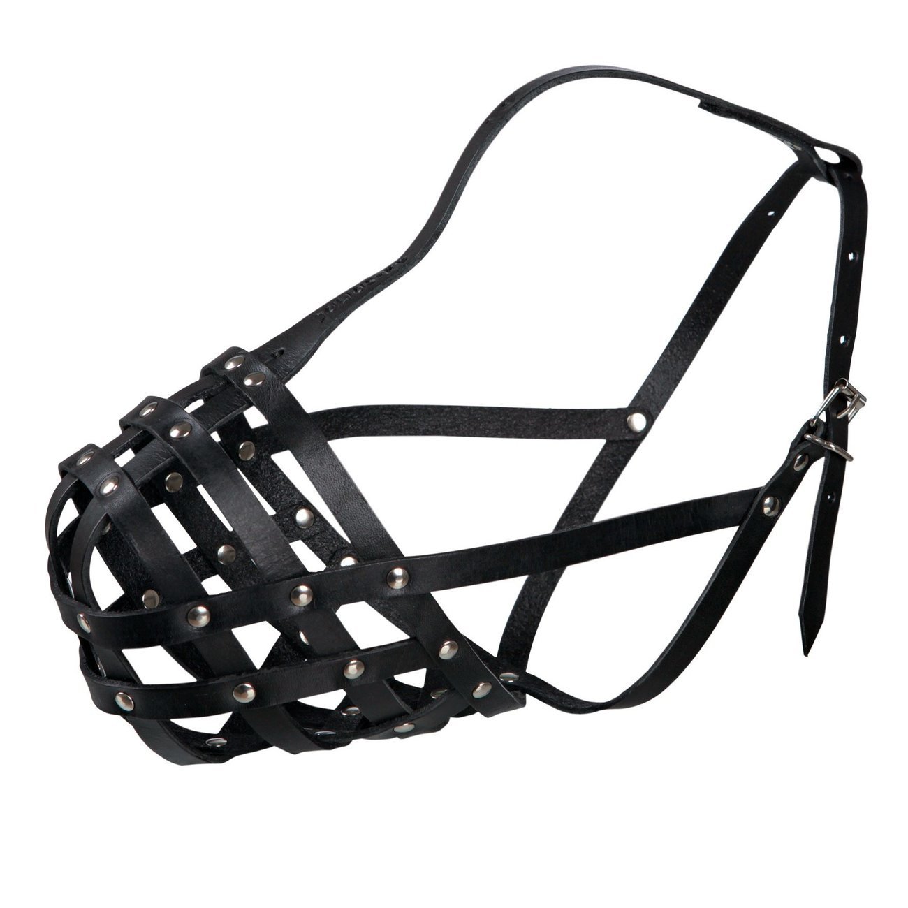 Julius K9 Maulkorb aus Rindsleder Bild 1