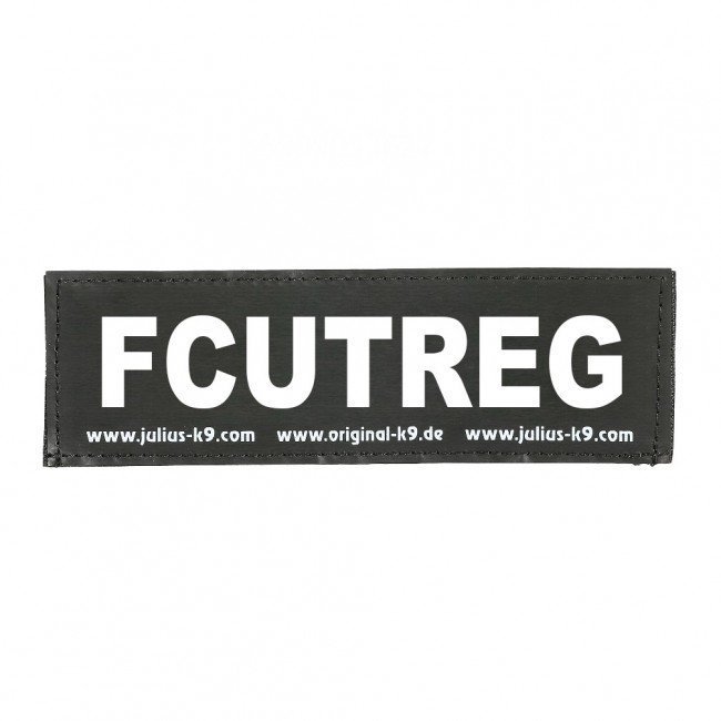 Julius K9 Logo Klettsticker groß A - F Bild 46