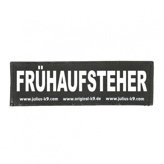 Julius K9 Logo Klettsticker groß A - F Bild 48