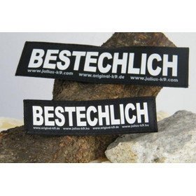 Julius K9 Logo Klettsticker groß A - F Bild 81