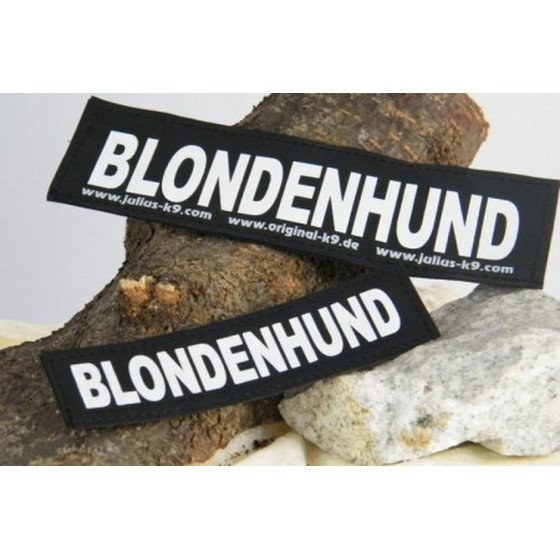 Julius K9 Logo Klettsticker groß A - F Bild 85