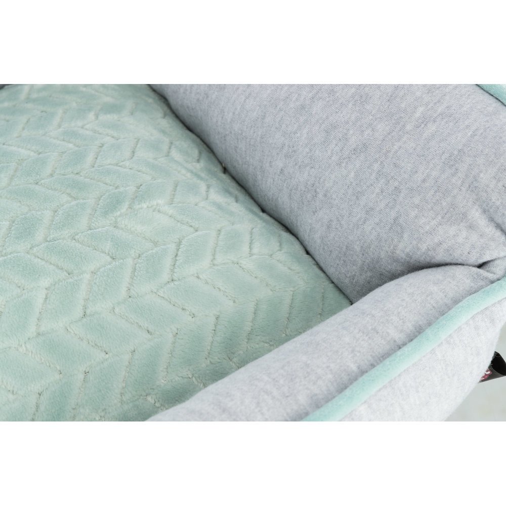 Junior Bett aus Plüsch für Welpen eckig Bild 5