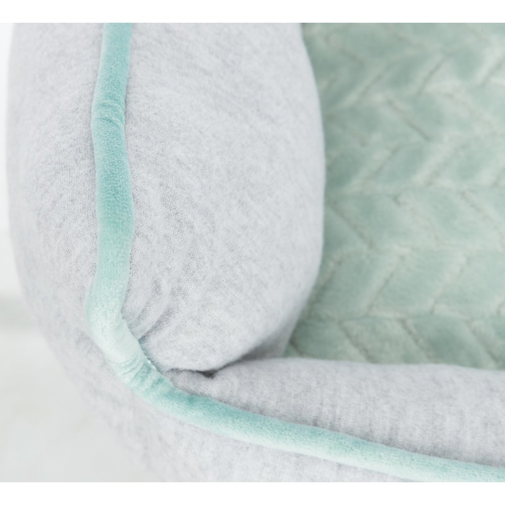 Junior Bett aus Plüsch für Welpen eckig Bild 7