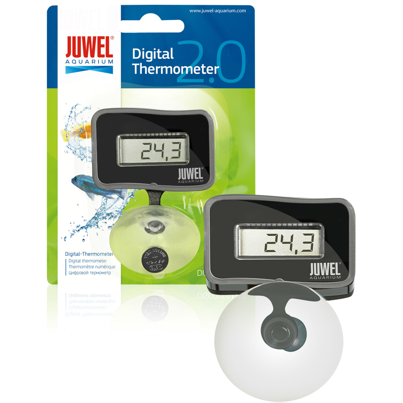 Juwel Digitalthermometer 2.0 für Aquarien Bild 1