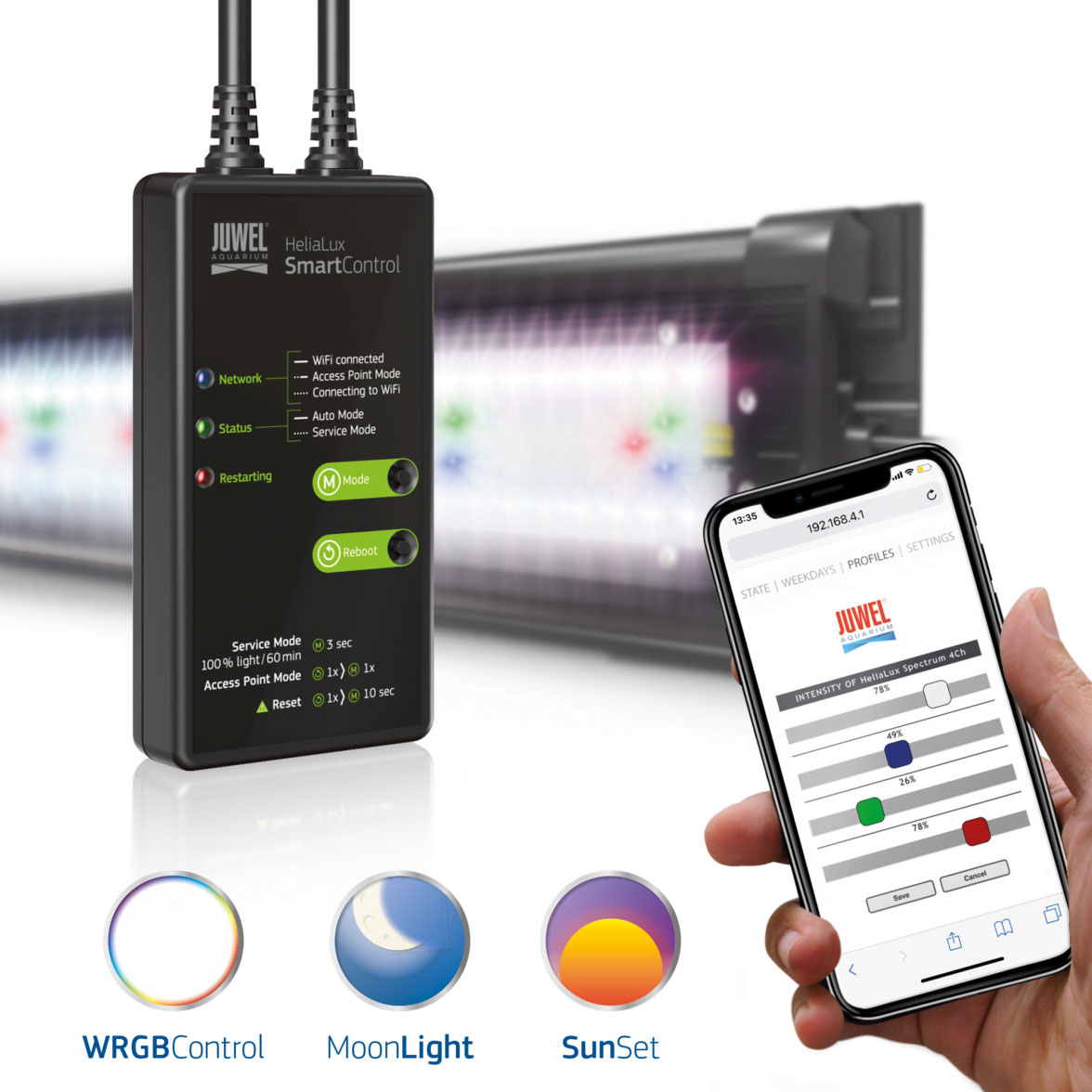Juwel HeliaLux SmartControl Spectrum WLAN Bild 2