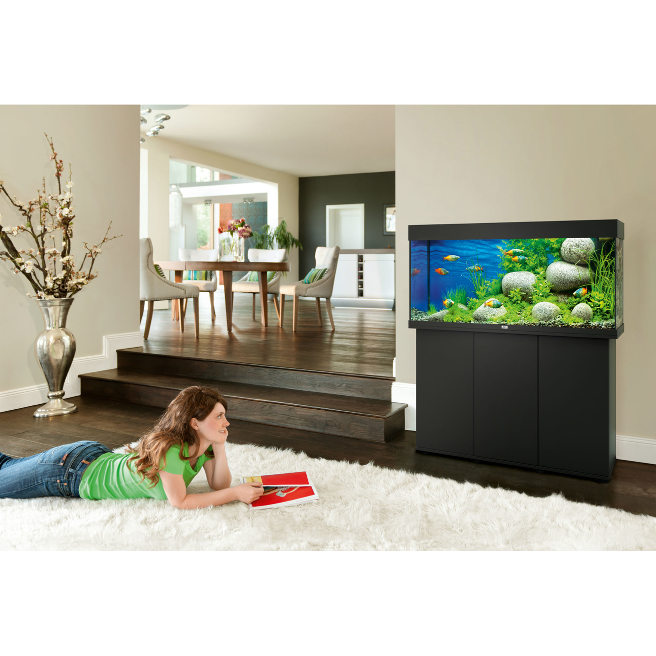 JUWEL Rio 180 LED Aquarium mit Unterschrank SBX Bild 4