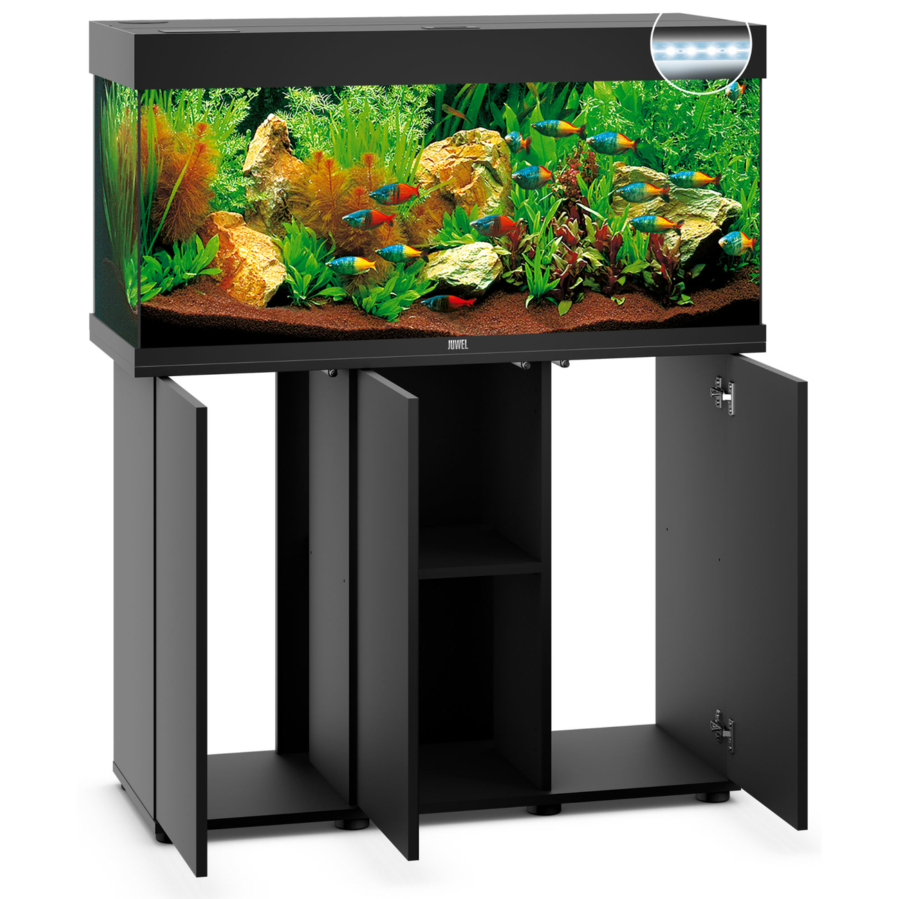 JUWEL Rio 180 LED Aquarium mit Unterschrank SBX Bild 2