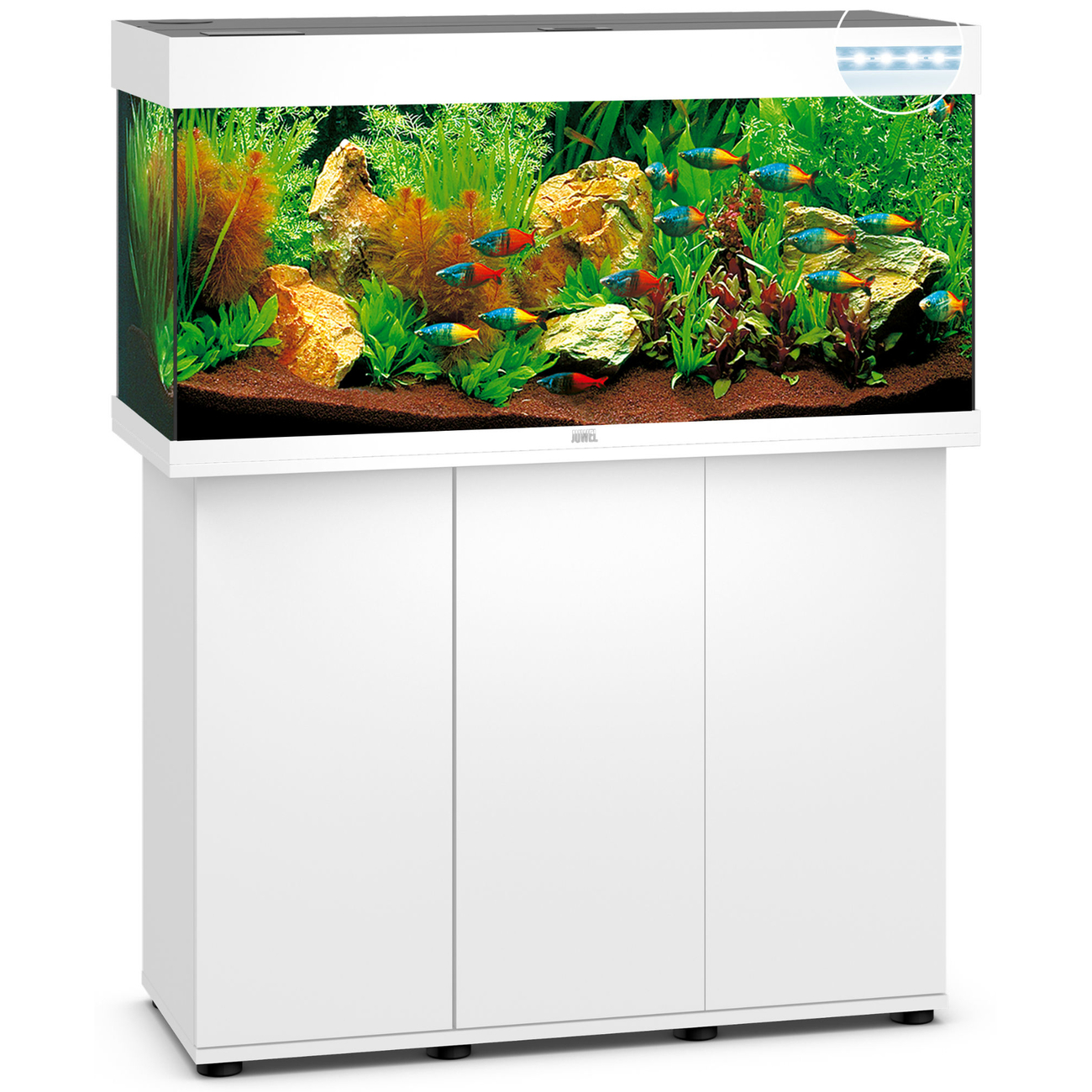 Juwel Aquarium 180l mit Unterschrank + Zubehör (+ Axlotl) (Hoppegarten) -  Komplett-Aquarium 151-250 L 