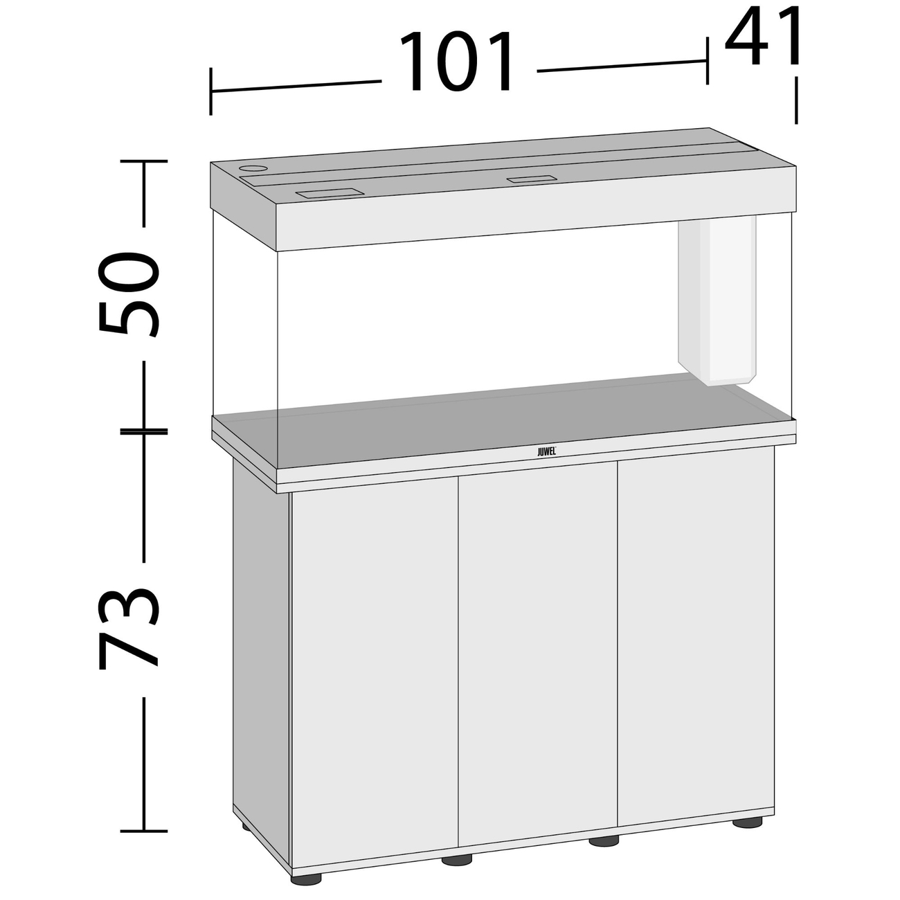 JUWEL Rio 180 LED Aquarium mit Unterschrank SBX Bild 19