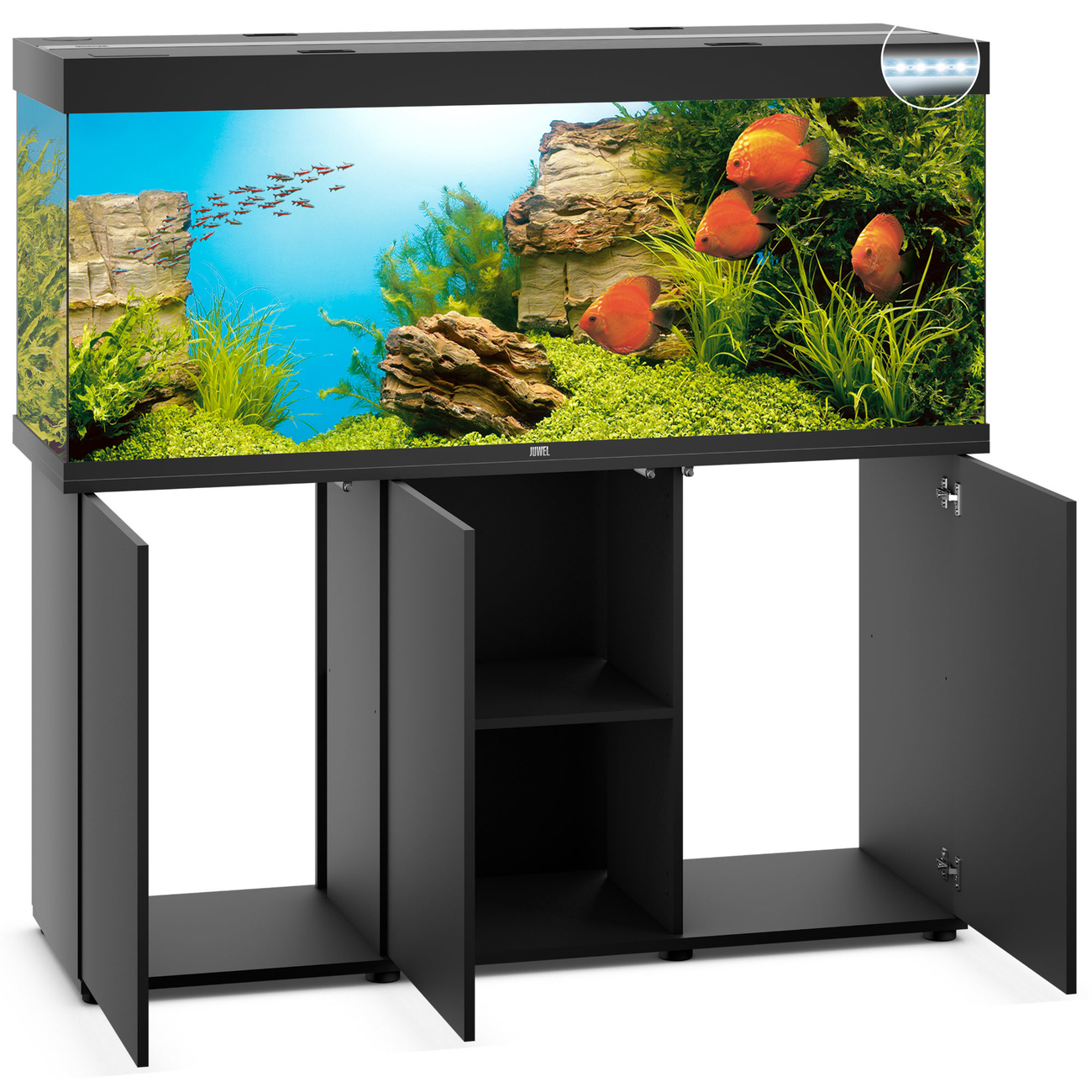 JUWEL Rio 450 LED Aquarium mit Unterschrank Bild 2
