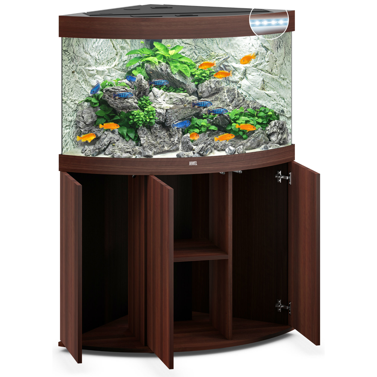 Juwel Trigon 190 LED Eck-Aquarium mit Unterschrank Bild 16