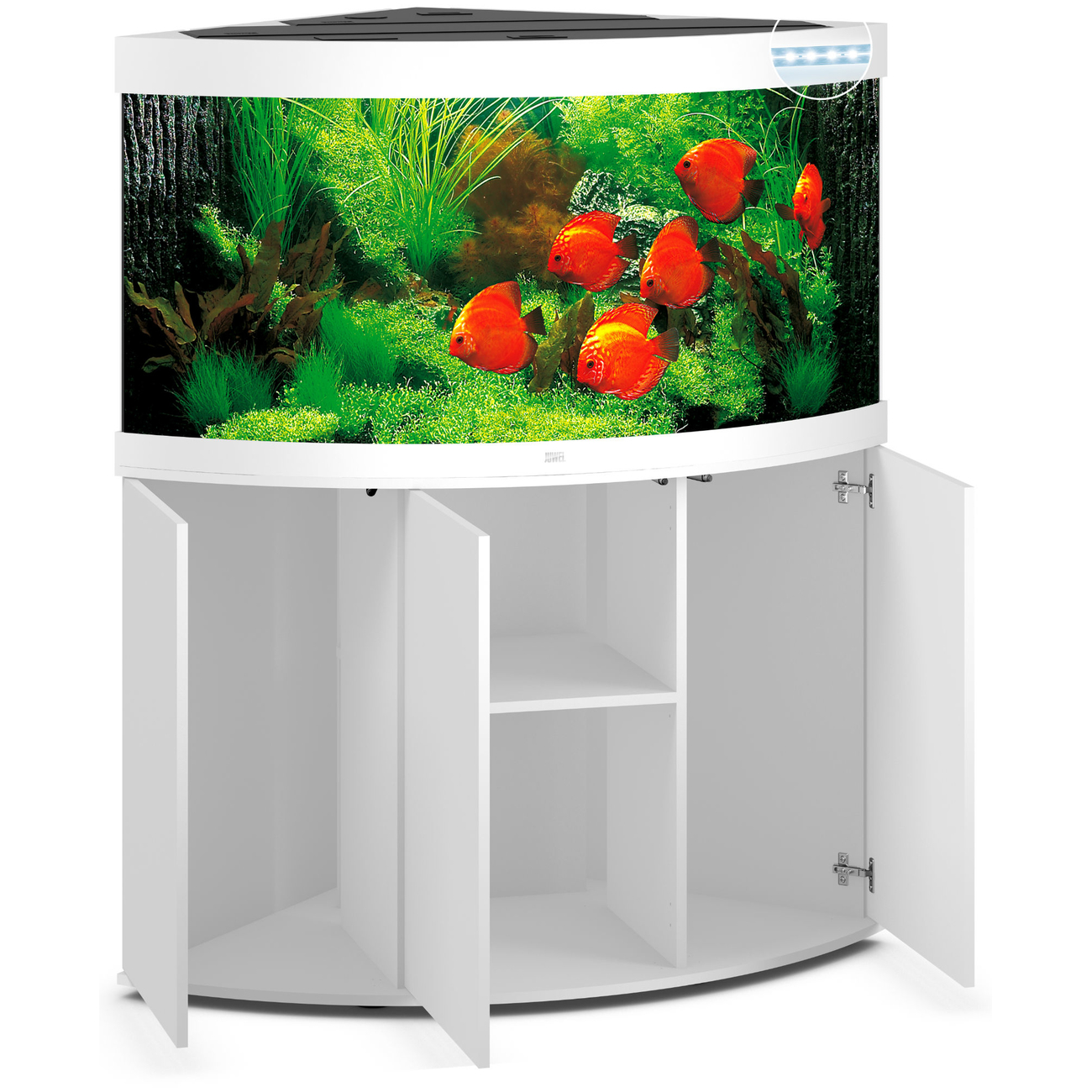 JUWEL Trigon 350 LED Eck-Aquarium mit Unterschrank Bild 8