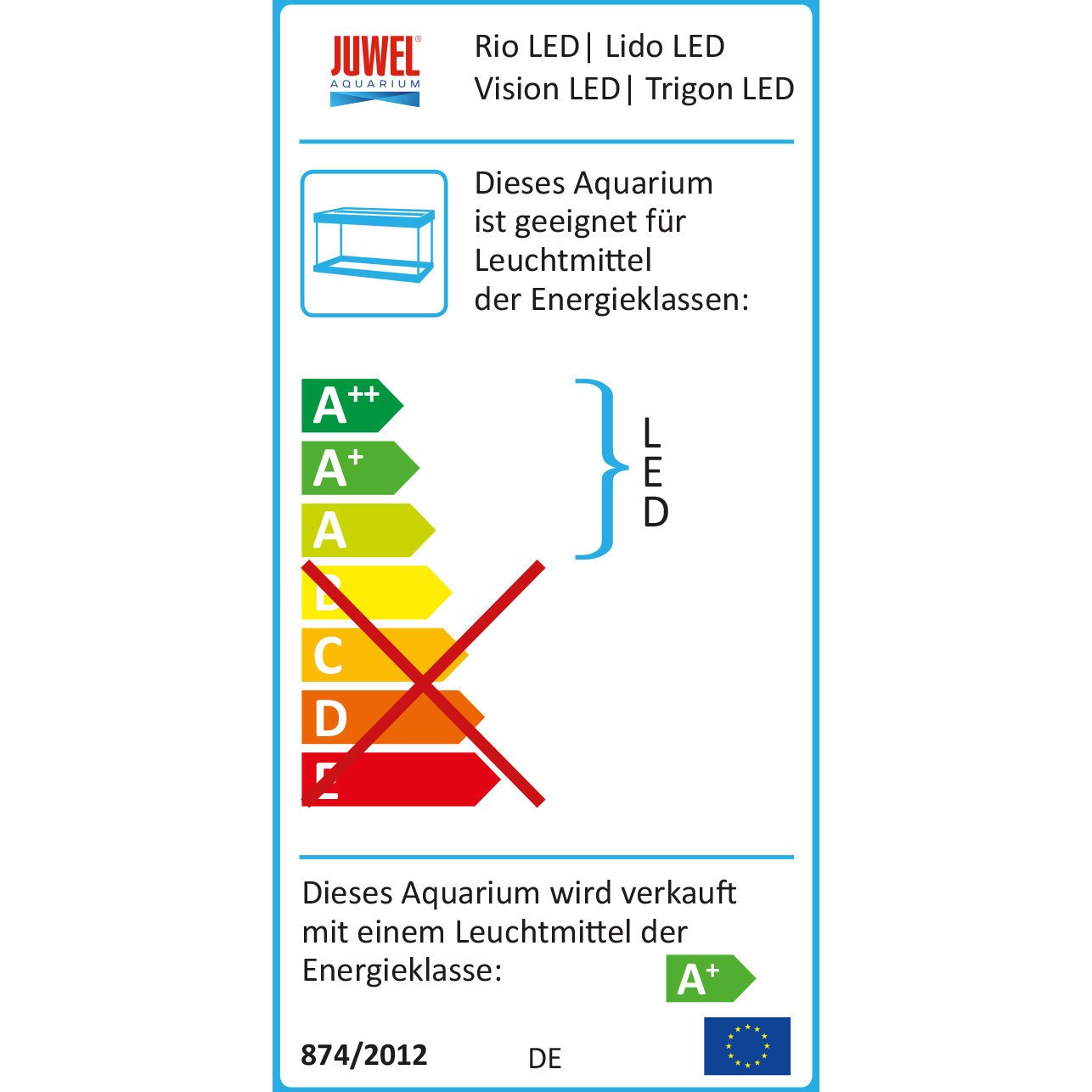 JUWEL Vision 450 LED Aquarium Bild 15