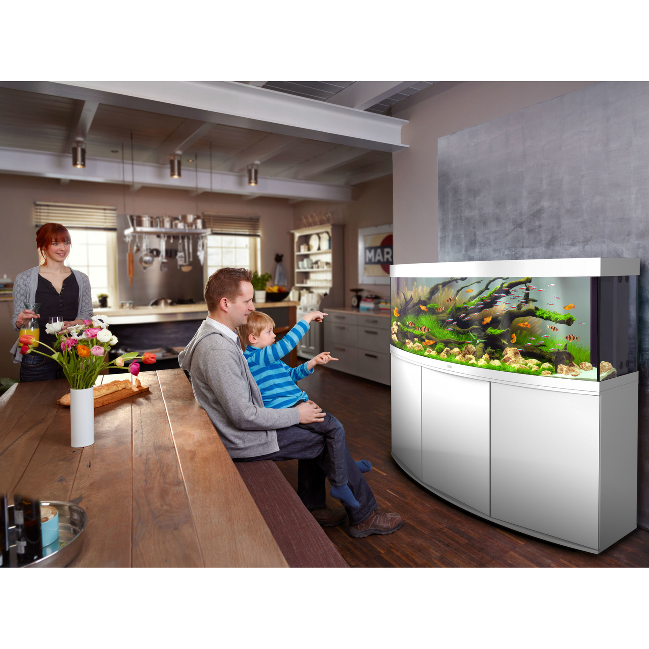 JUWEL Vision 450 LED Aquarium mit Unterschrank Bild 11