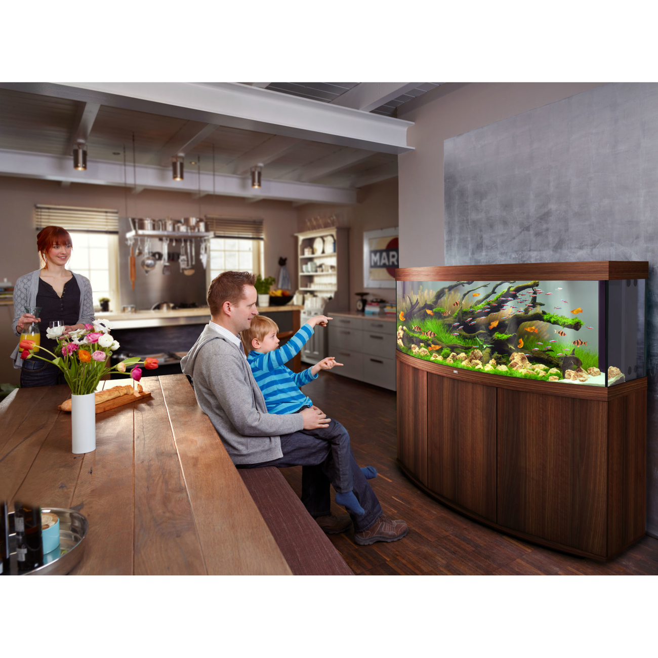 JUWEL Vision 450 LED Aquarium mit Unterschrank Bild 19