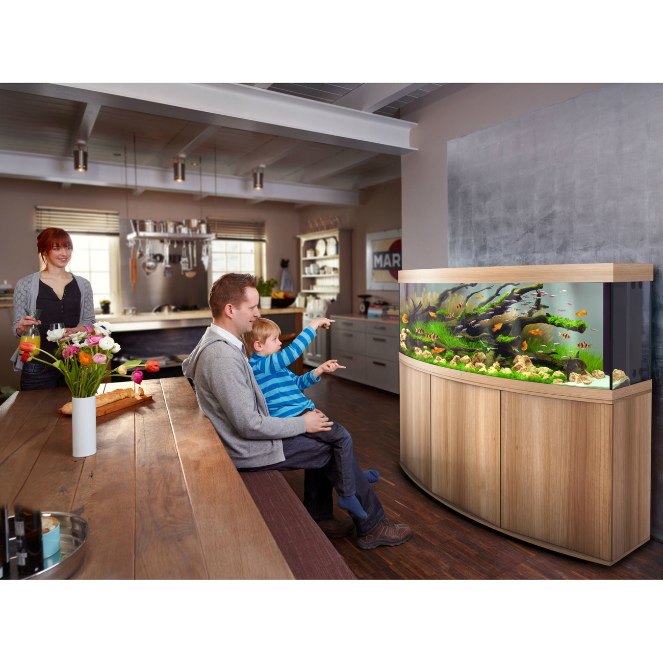 JUWEL Vision 450 LED Aquarium mit Unterschrank Bild 14