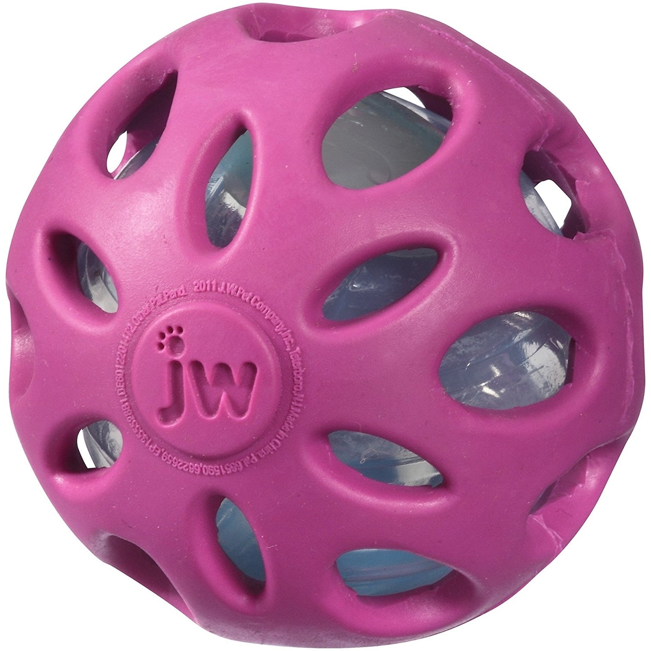 JW Pet Crackle Ball Hundespielzeug Bild 3