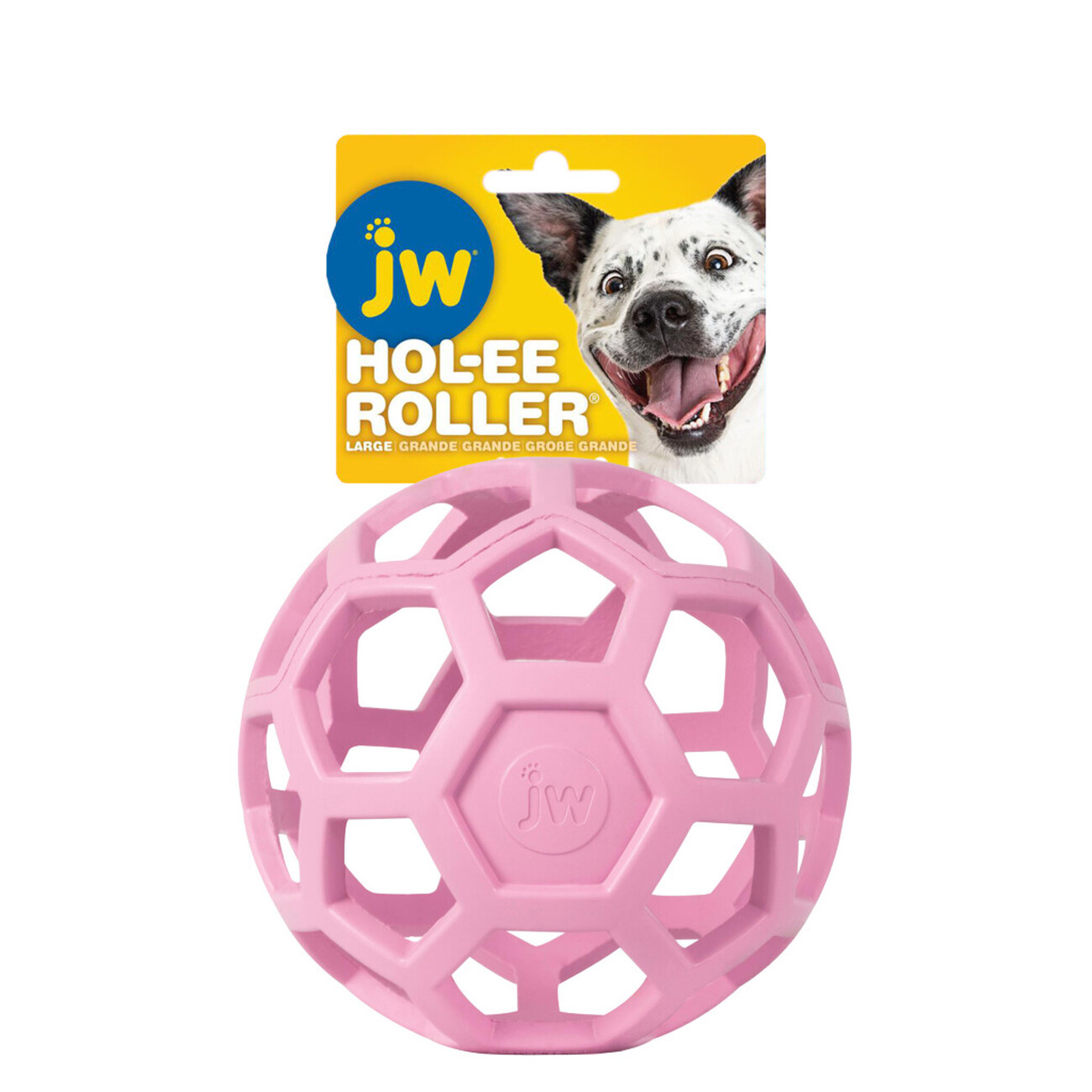 JW Pet Hol-ee Roller Gitterball hellblau oder rosa Bild 3