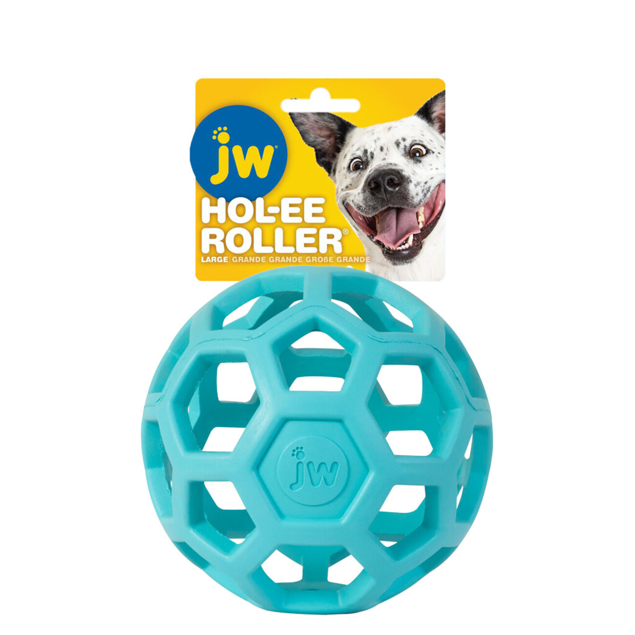 JW Pet Hol-ee Roller Gitterball hellblau oder rosa Bild 4