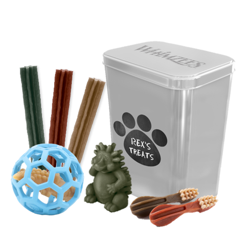 Leckerli-Box mit Gitterball Bild 1