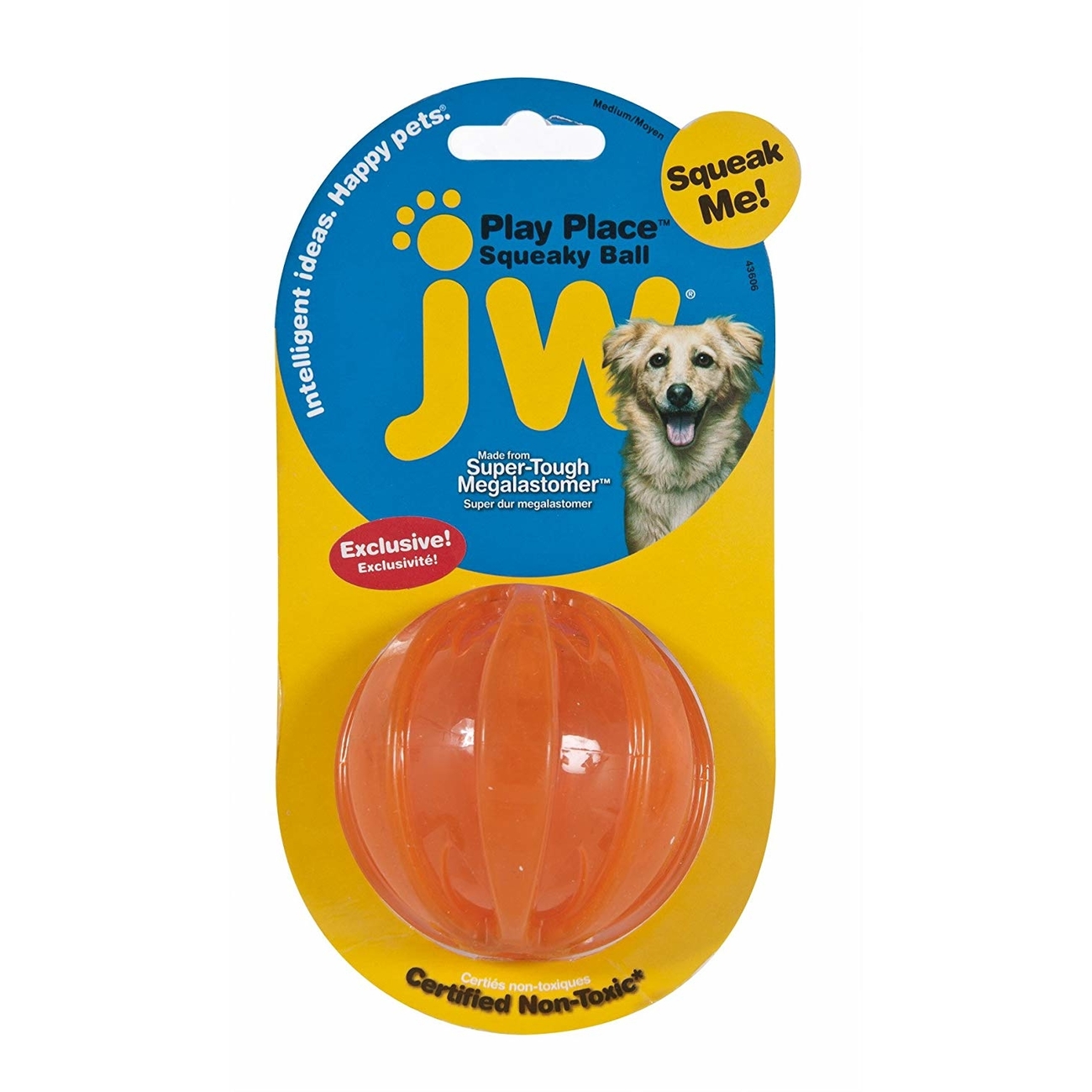 JW Pet Squeacky Ball Quietschball Bild 2
