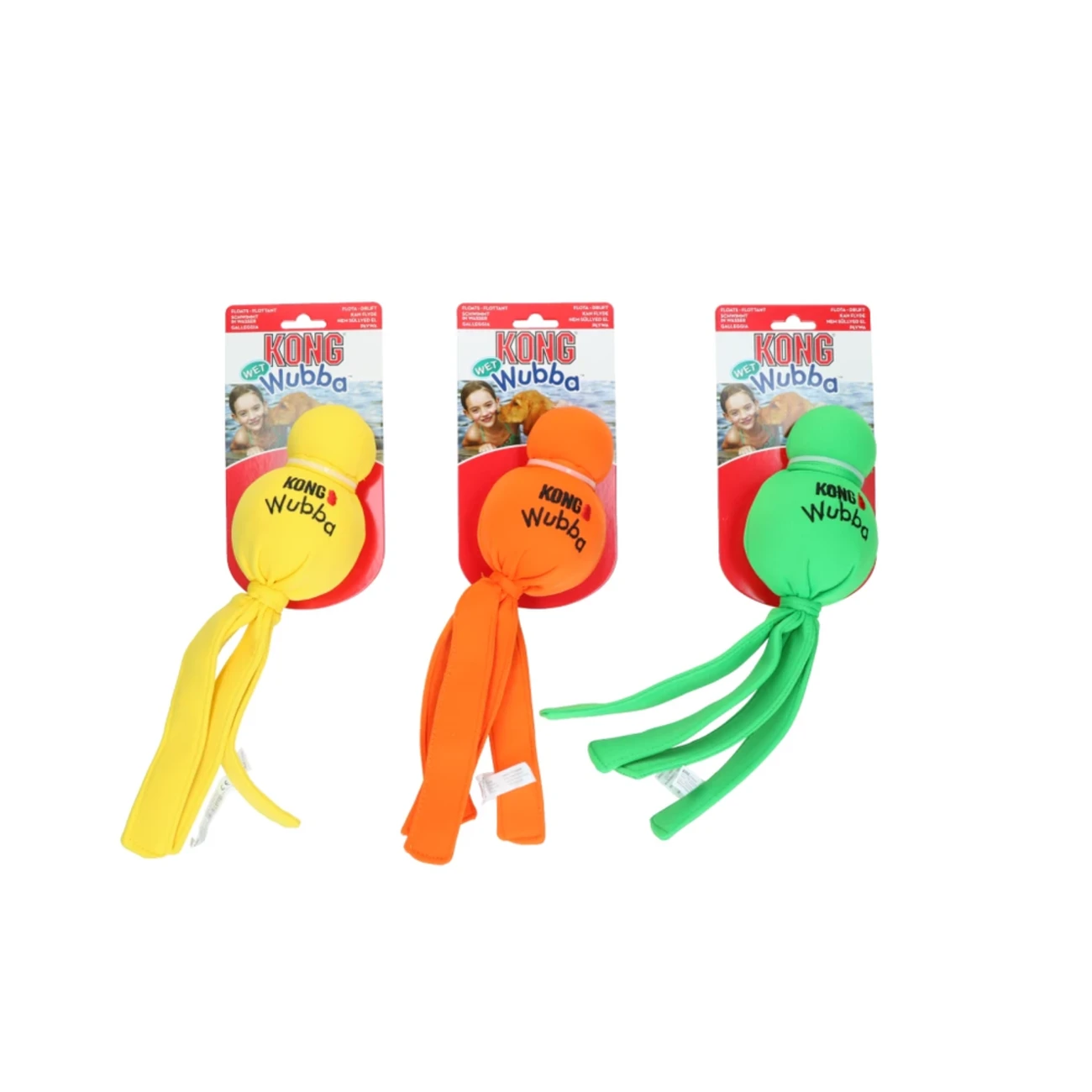 Wubba Wet Hundespielzeug Schwimmspielzeug Bild 1