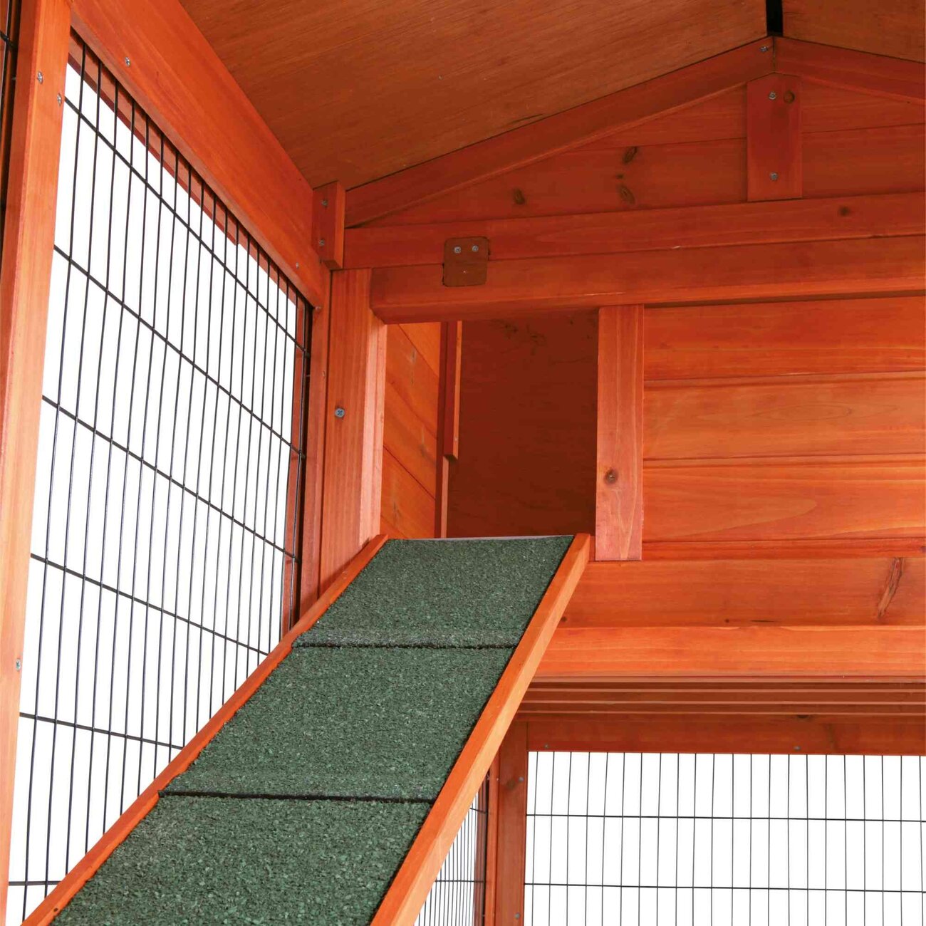 Kaninchenstall Natura mit Auslauf Bild 3