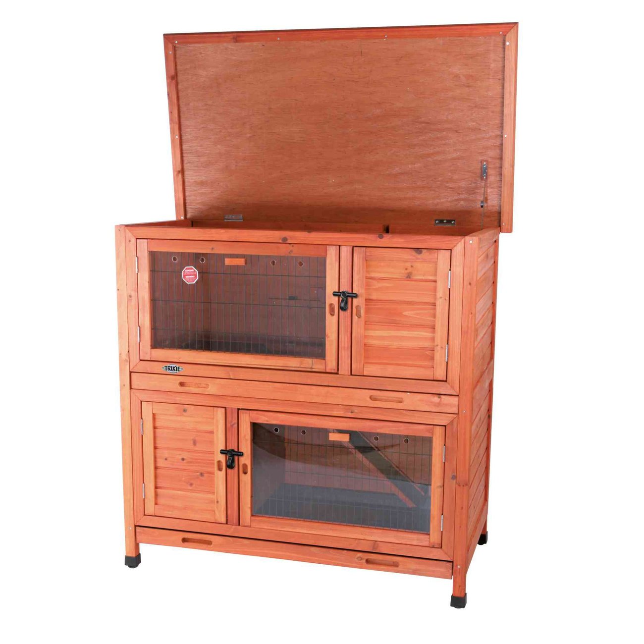 Trixie Kaninchenstall winterfest mit Wärmedämmung isoliert Bild 3