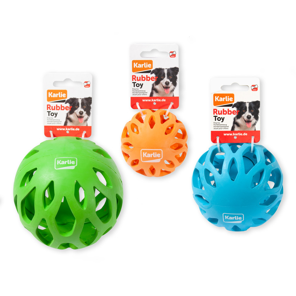 Karlie Gitterspielball Koko aus Gummi Bild 1