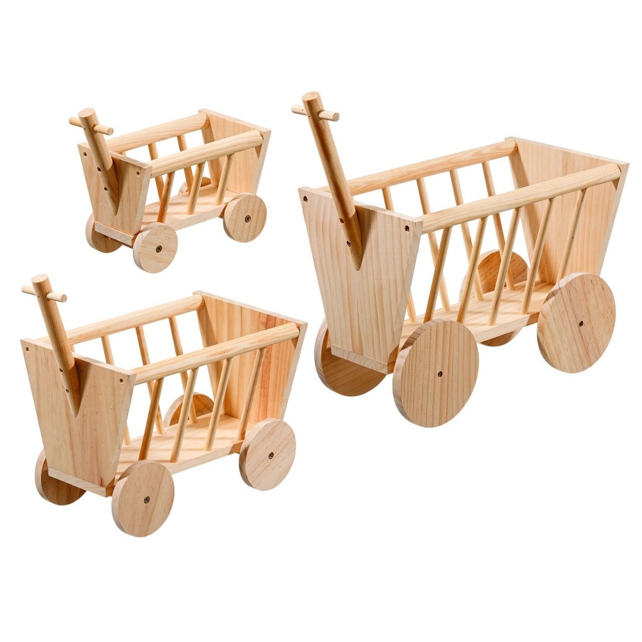 Heuraufe Bollerwagen Carro Bild 1